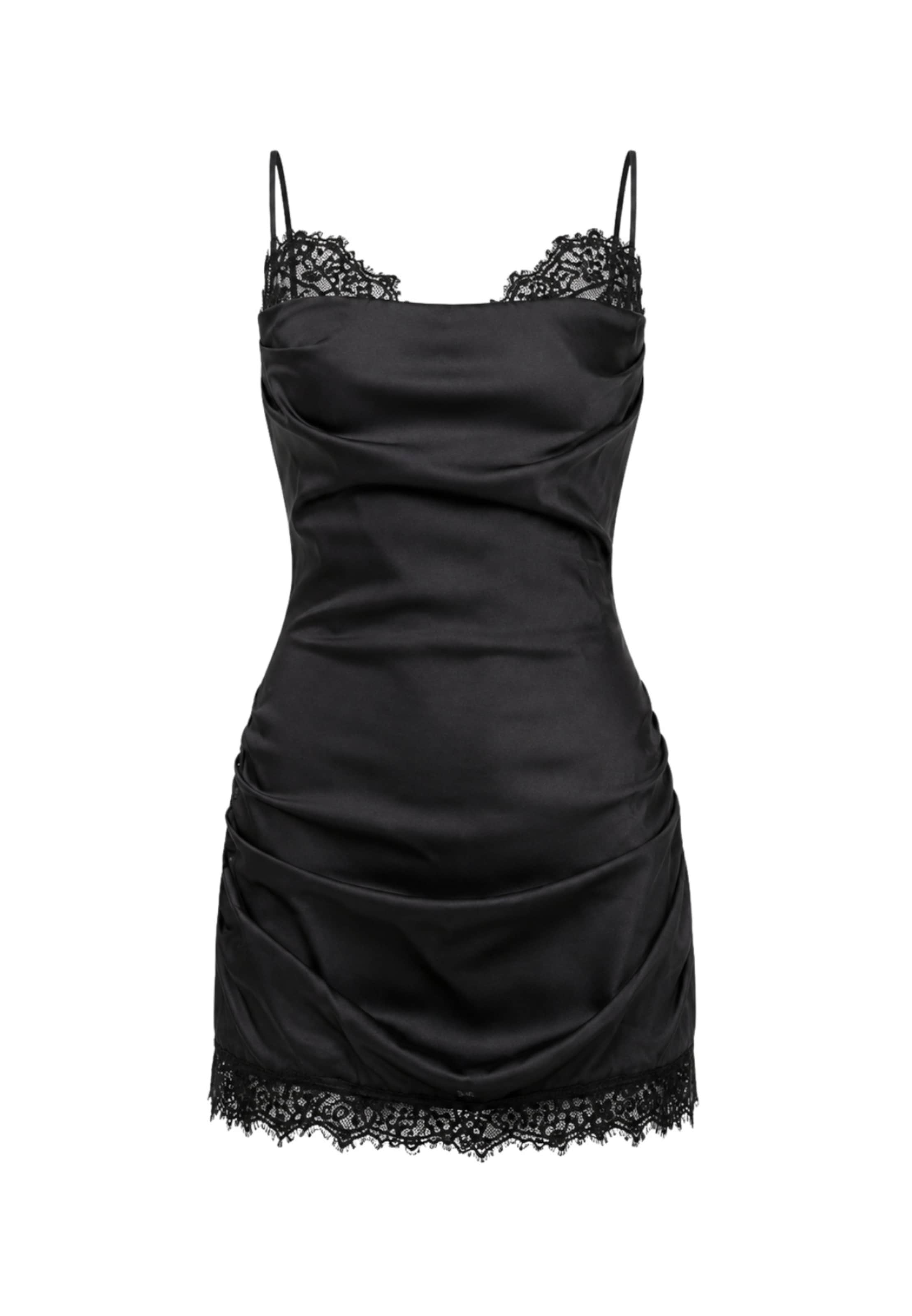 OW Collection Kleid 'RUDY' in Schwarz