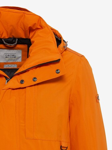 CAMEL ACTIVE teXXXactive® Funktionsjacke aus recyceltem Polyester in Orange