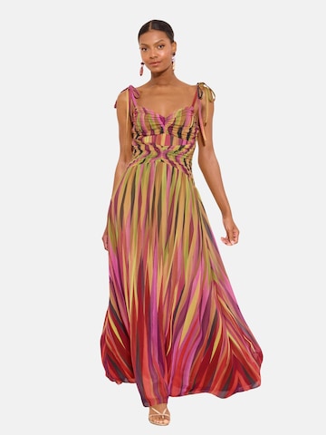 Robe d’été Lipsy en orange : devant