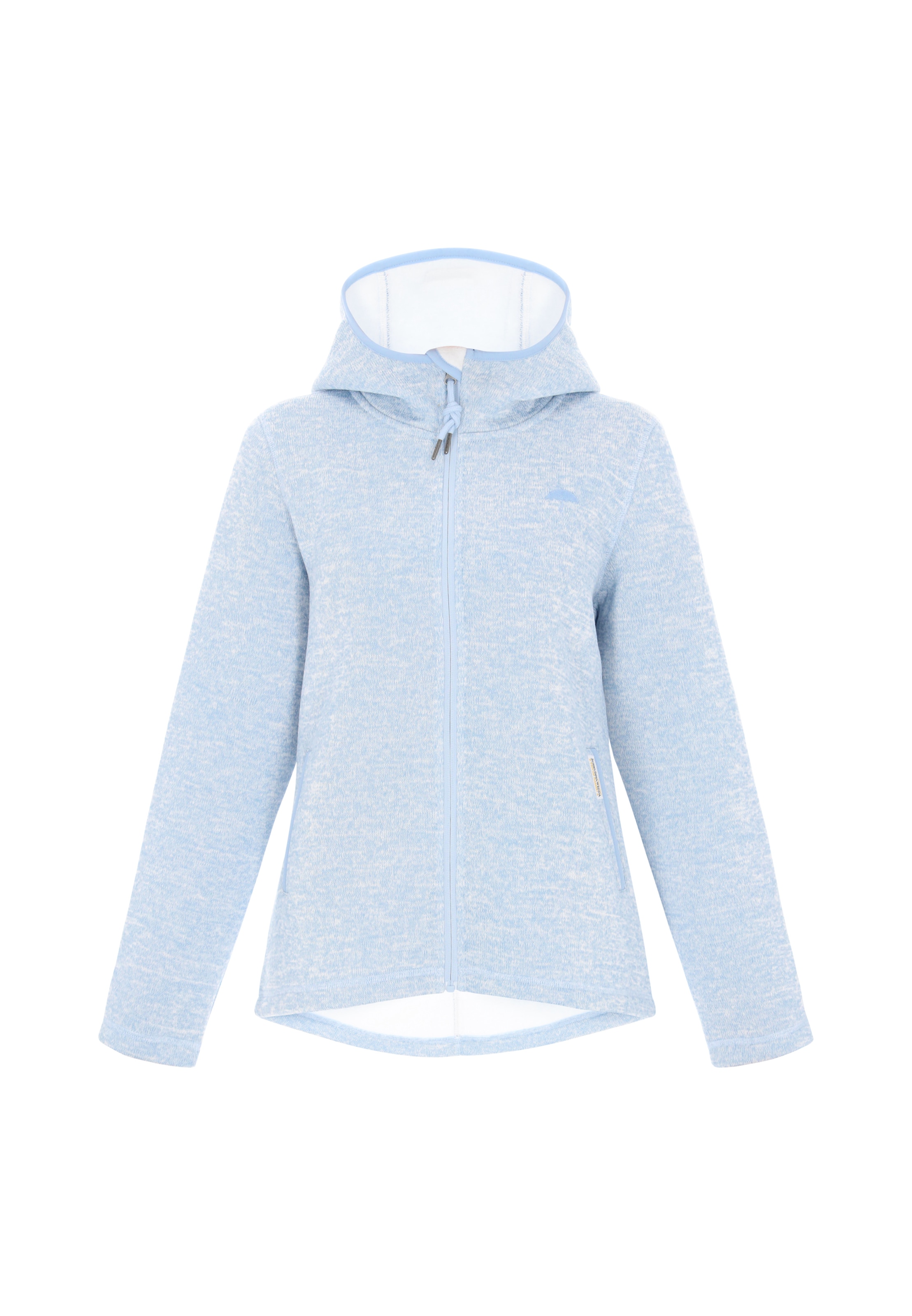 Schmuddelwedda Fleecejacke in Blau: Vorderseite