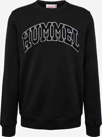 Sweat-shirt Hummel en noir : devant