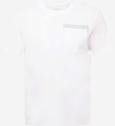 Tricou Calvin Klein pe gri / alb, Vizualizare produs