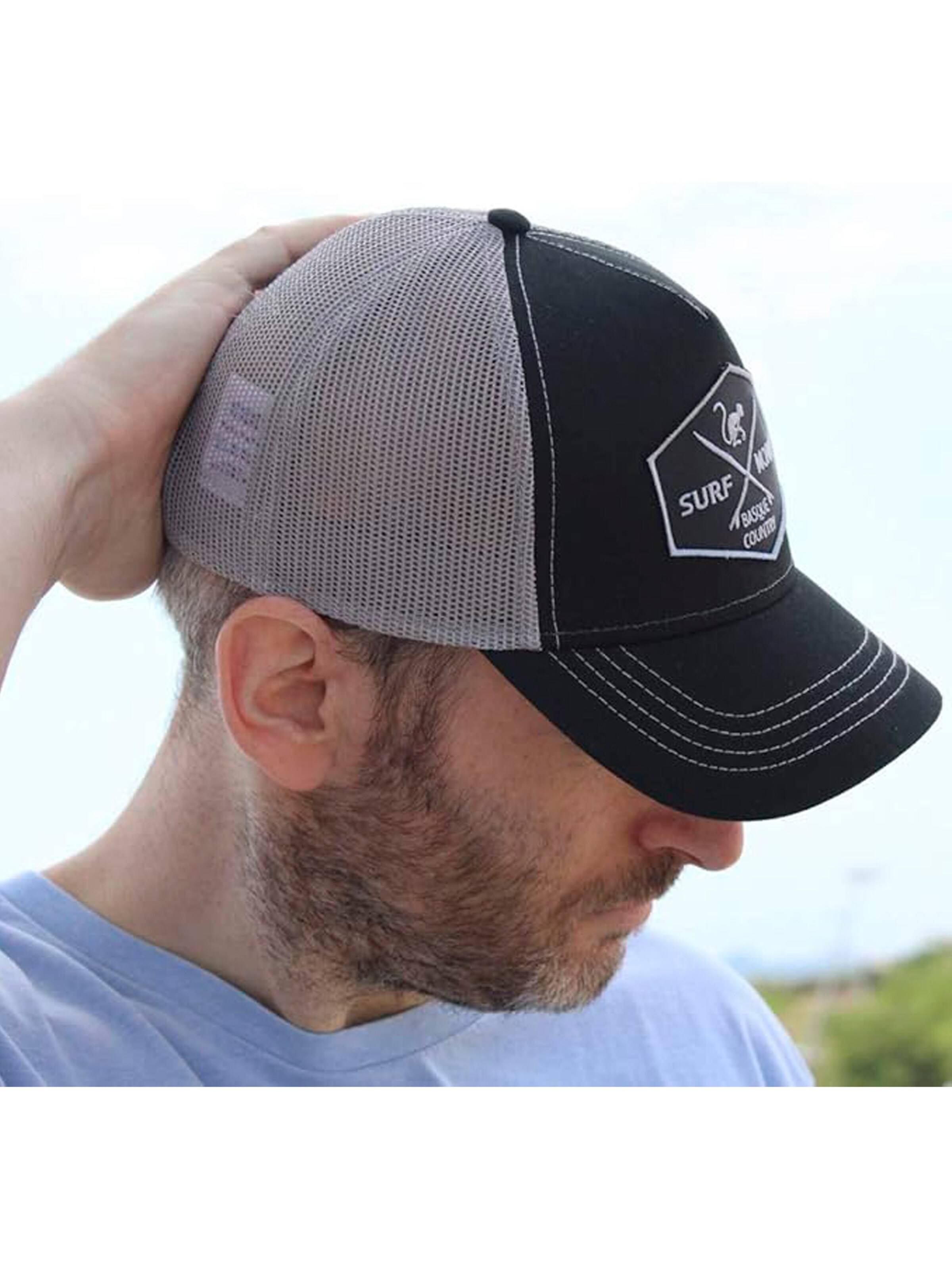 Surf Monkey - Gorra deportiva en gris