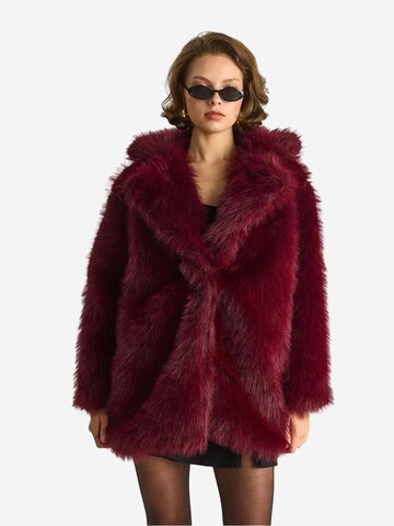 Bianco Lucci Wintermantel in Rood