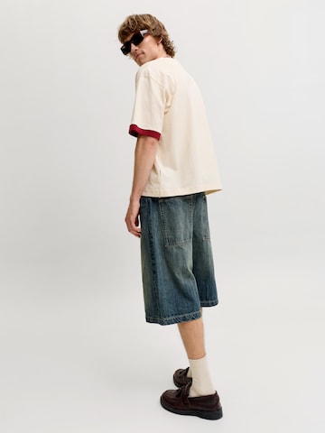 JACK & JONES Voľný strih Džínsy 'JJIRON JJELI' - Modrá