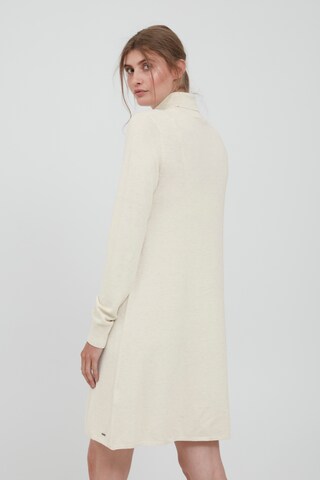 Oxmo Gebreide jurk 'Winala' in Beige