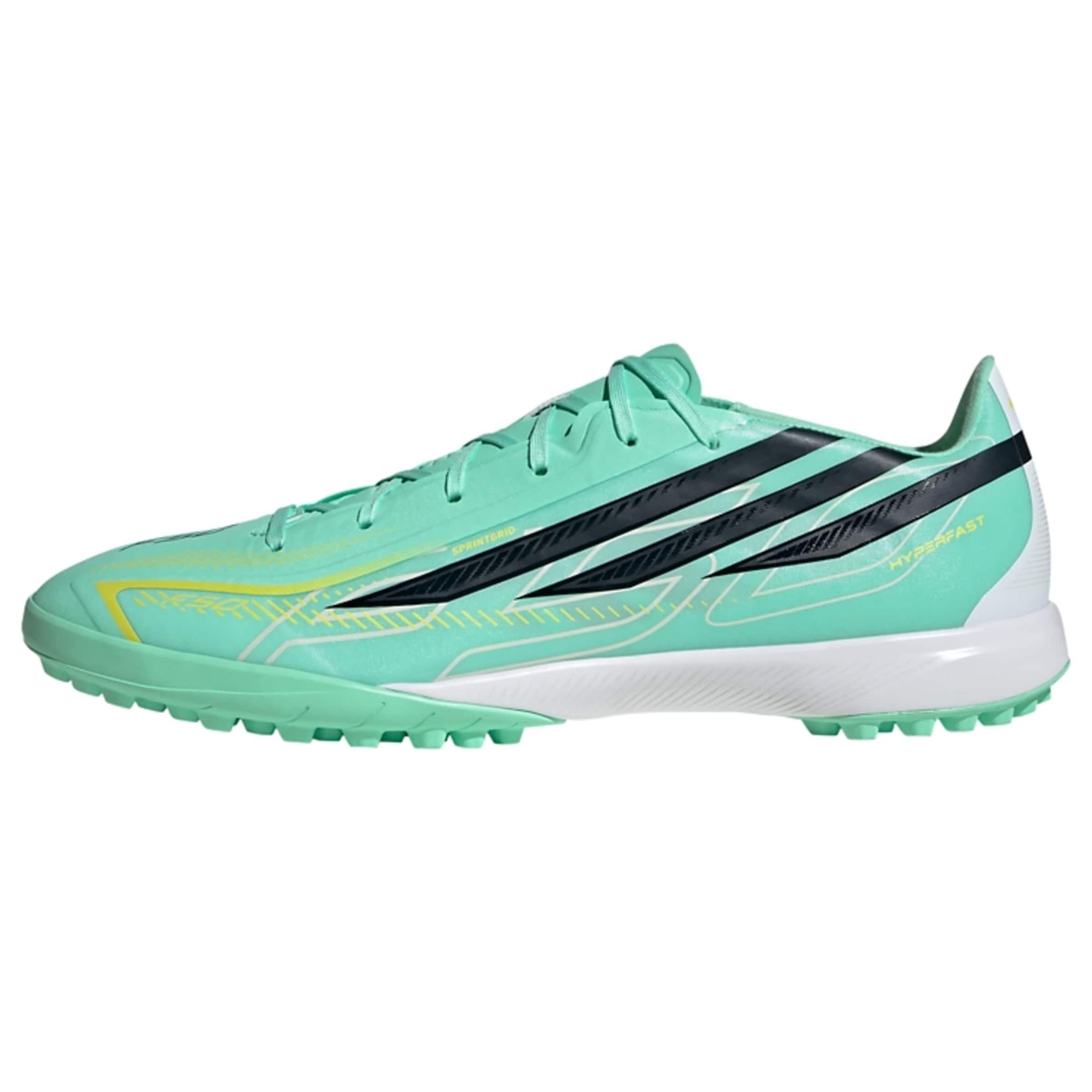 ADIDAS PERFORMANCE Kopačky 'F50 Hyperfast League' – zelená: přední strana