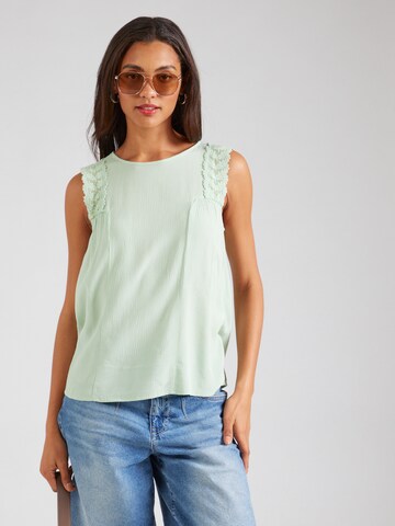 Camicia da donna 'VIPERNILLU' di VILA in verde: frontale