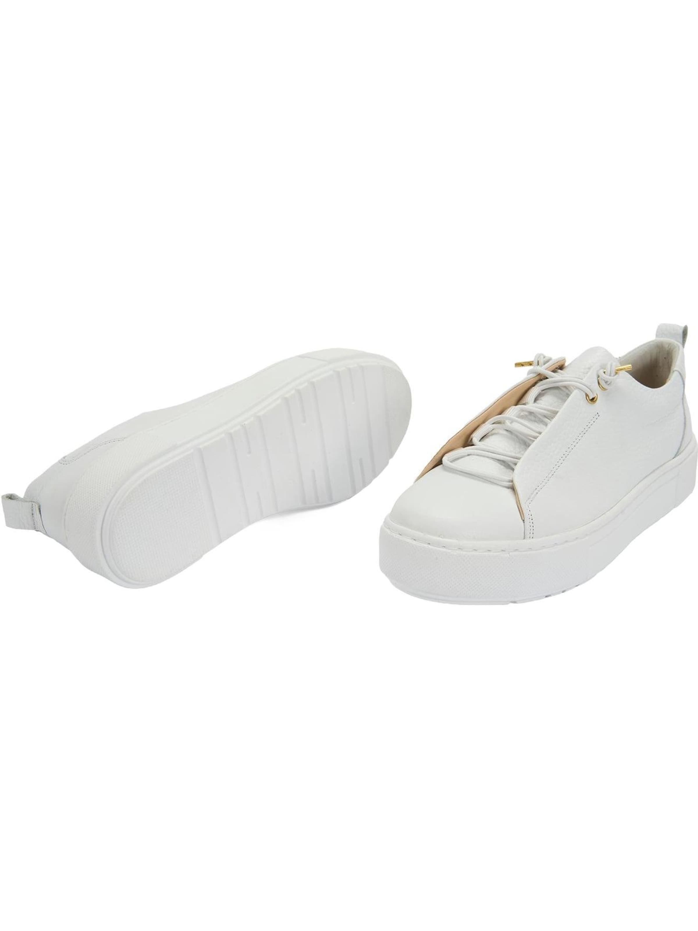 Desa Sneakers laag 'Beleg' in Wit