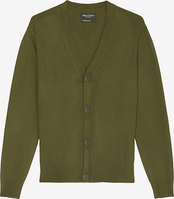 Marc O'Polo Knit Cardigan in Green: front