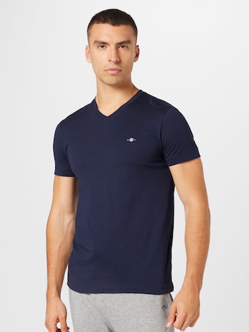 GANT T-Shirt in Blau: predná strana