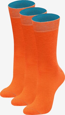 Von Jungfeld Socks in Orange