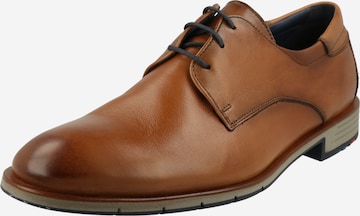 LLOYD Lace-up shoe 'TAMBO' in Brown: front