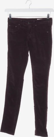 rag & bone Pants in XXS in Red: front