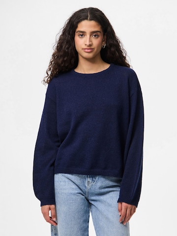 Pull-over 'PCIDA' PIECES en bleu : devant