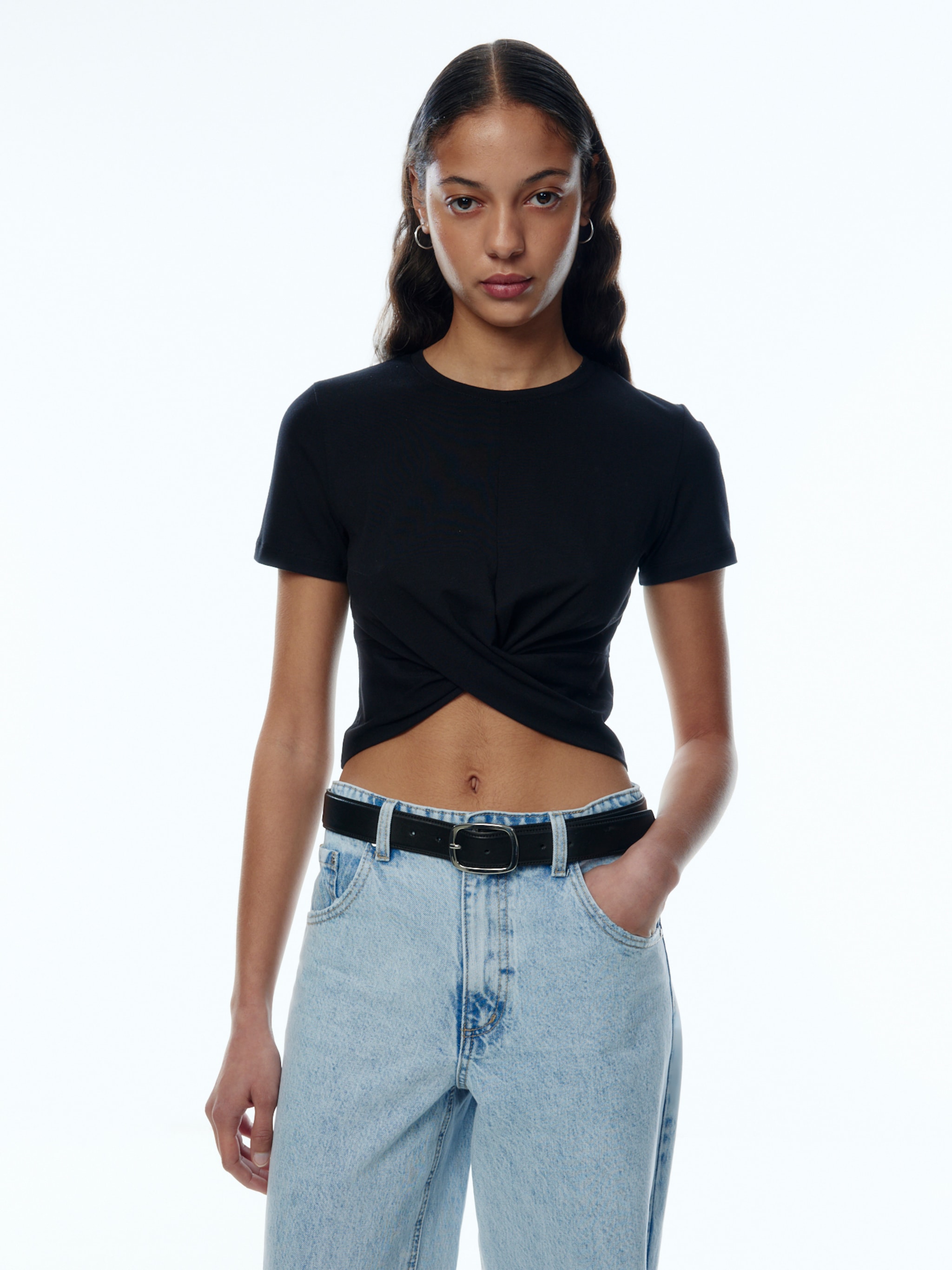 EDITED Producten Shirt 'Marissa' Zwart