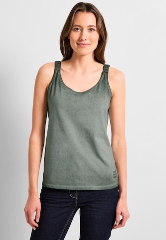 CECIL Top in Grey: front