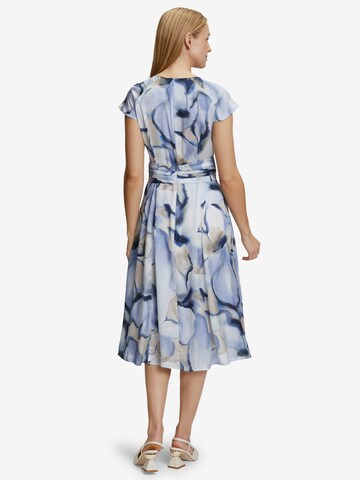 Betty Barclay Sommerkleid mit Raffung in Blau