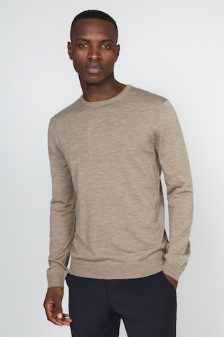 Matinique Regular fit Sweater 'Margrate' in Beige: front