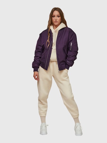 THE ODDS Winterjas 'Bomber Jacket/ LMTD edition' in Lila