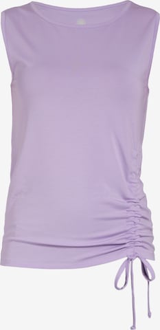 Magadi Sporttop 'Diana' in Lila: Vorderseite