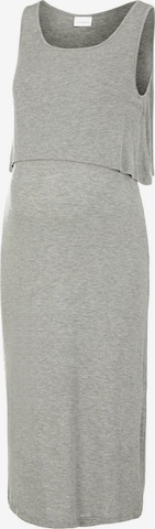MAMALICIOUS Dress 'BRYNJA JUNE' in Grey: front