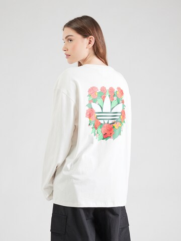 Sweat-shirt 'NELSON' ADIDAS ORIGINALS en blanc : devant
