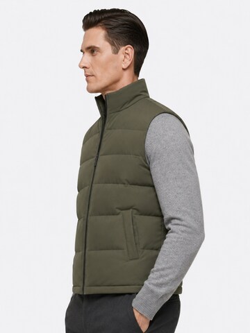 ALLTHEMEN Vest 'Wärmetrage' in Green