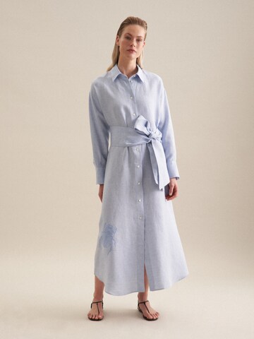 SEIDENSTICKER Shirt Dress in Blue: front