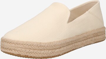 TOMS Espadrilles in Weiß: predná strana