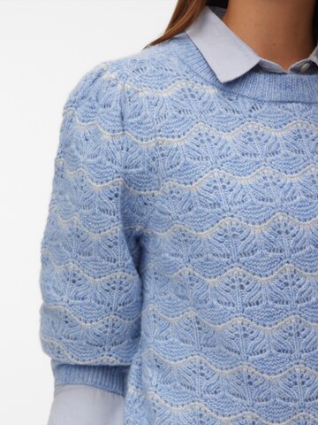 VERO MODA Pulóver 'VMLEONOR' - kék