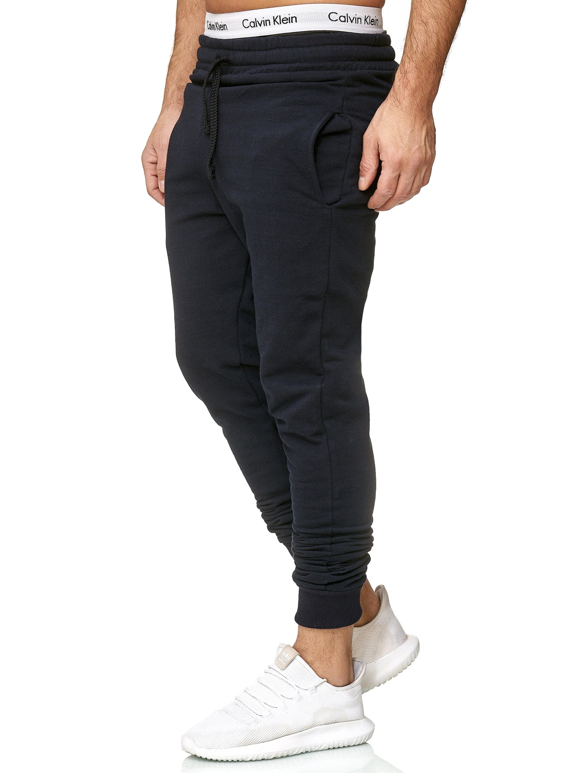 L.Gonline Regular Workout Pants in Blue: front