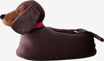 Next Sisäkengät 'Dackel' värissä ruskea: etupuoli