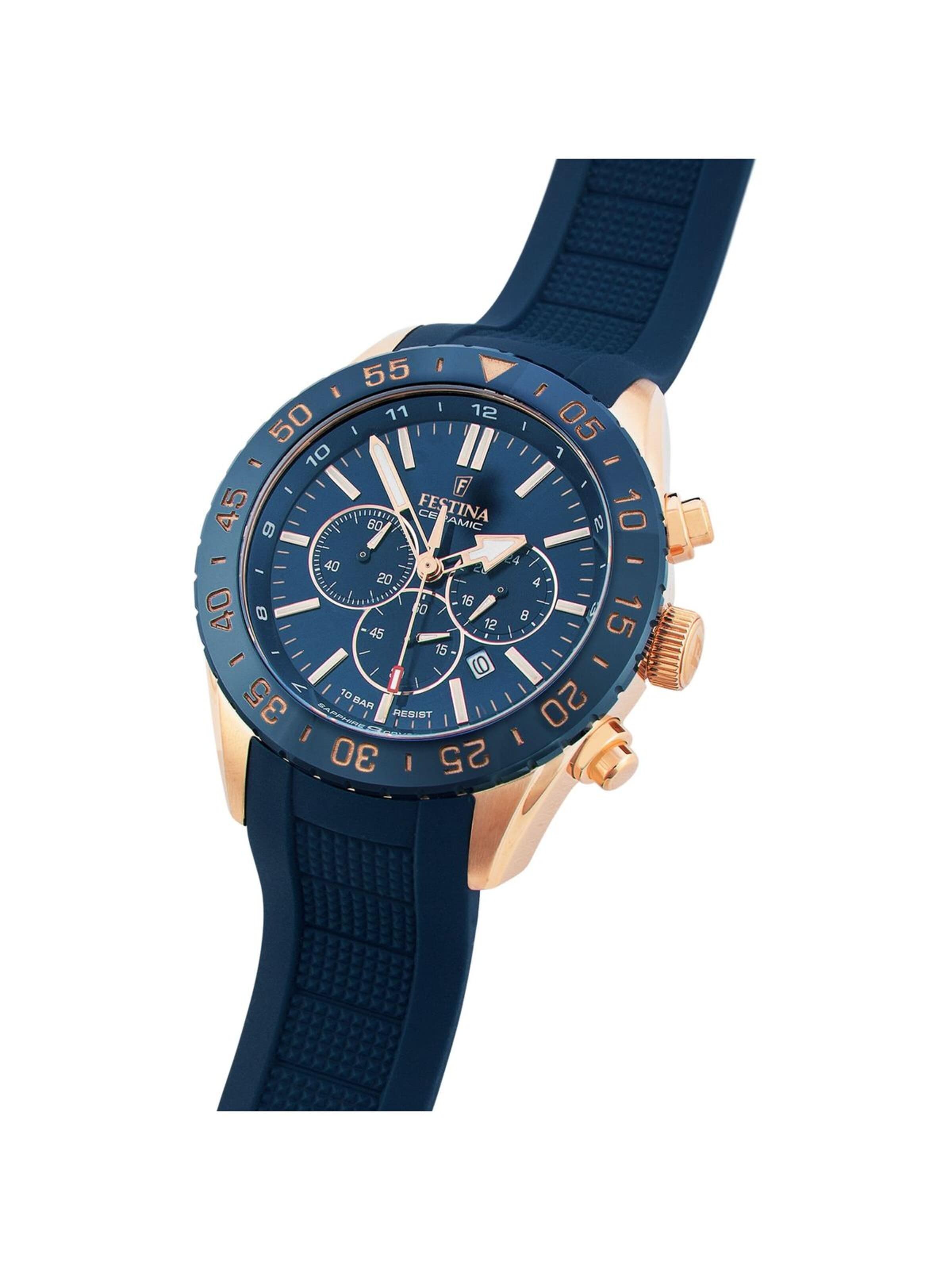 Montre à affichage analogique FESTINA en bleu