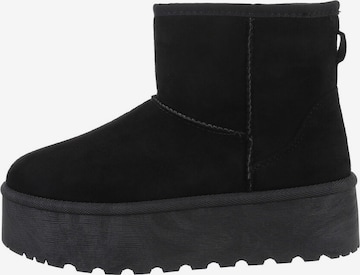Ital-Design Snow Boots in Black: front