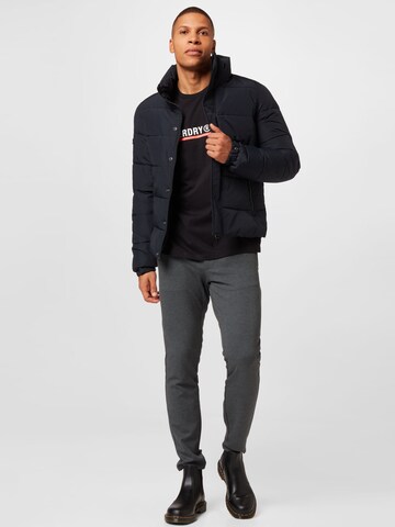 Superdry Tussenjas in Blauw