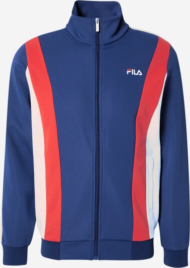 FILA Trainingsjack 'BASTIA' in de kleur Donkerblauw / Rood / Wit, Productweergave