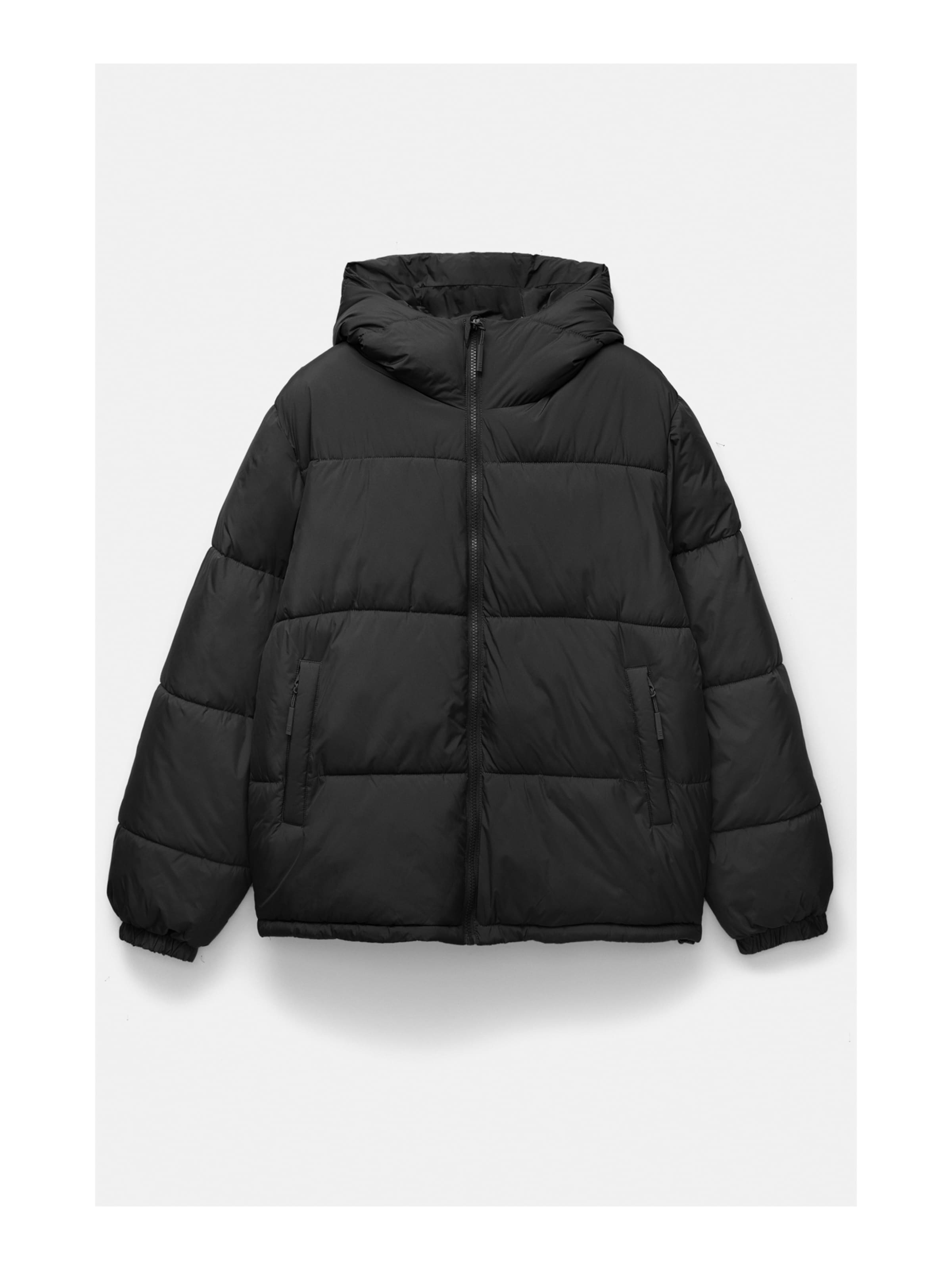 Pull&Bear Jacke in Schwarz: Vorderseite