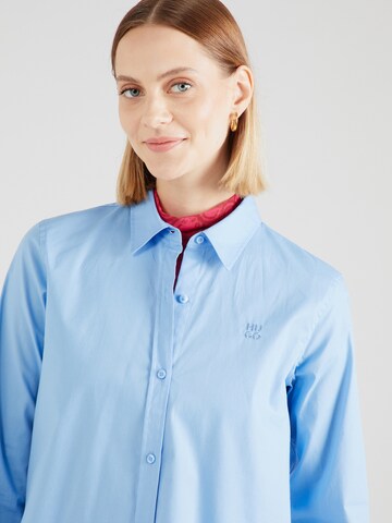 HUGO - Blusa 'Essential' en azul