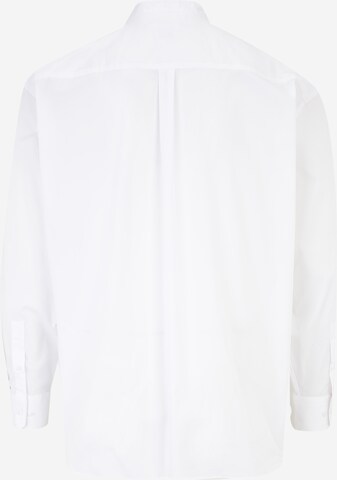 Calvin Klein Big & Tall - Ajuste regular Camisa en blanco