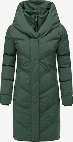 Manteau d’hiver 'Natalka' Ragwear en vert : devant