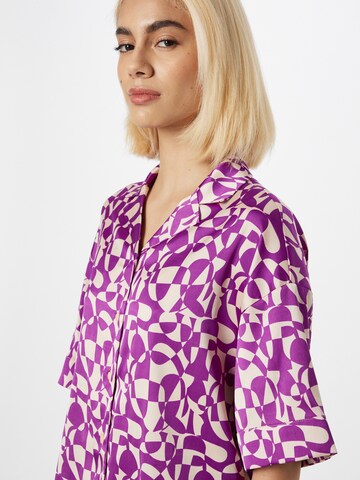 Monki Blouse in Purple