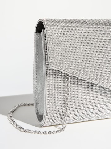 Lipsy Clutch in Silber