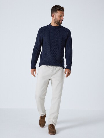 Pull-over 'Aran' Next en bleu