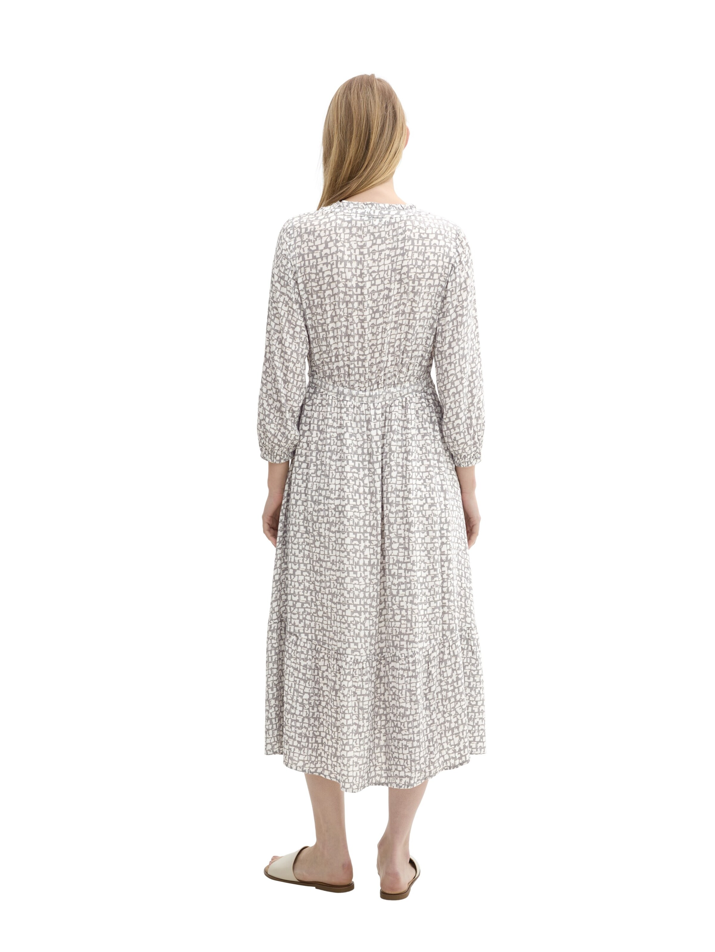 TOM TAILOR Sukienka w kolorze szary