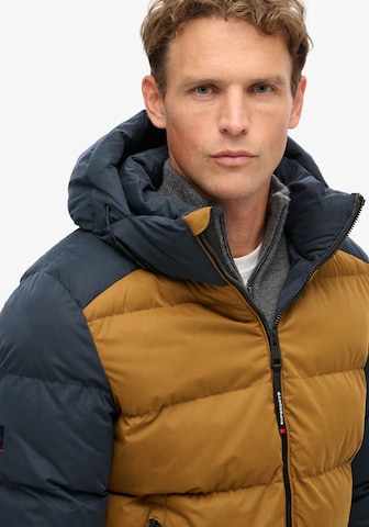 Superdry Winterjas in Bruin