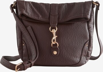 Next Torba za čez ramo | rjava barva: sprednja stran