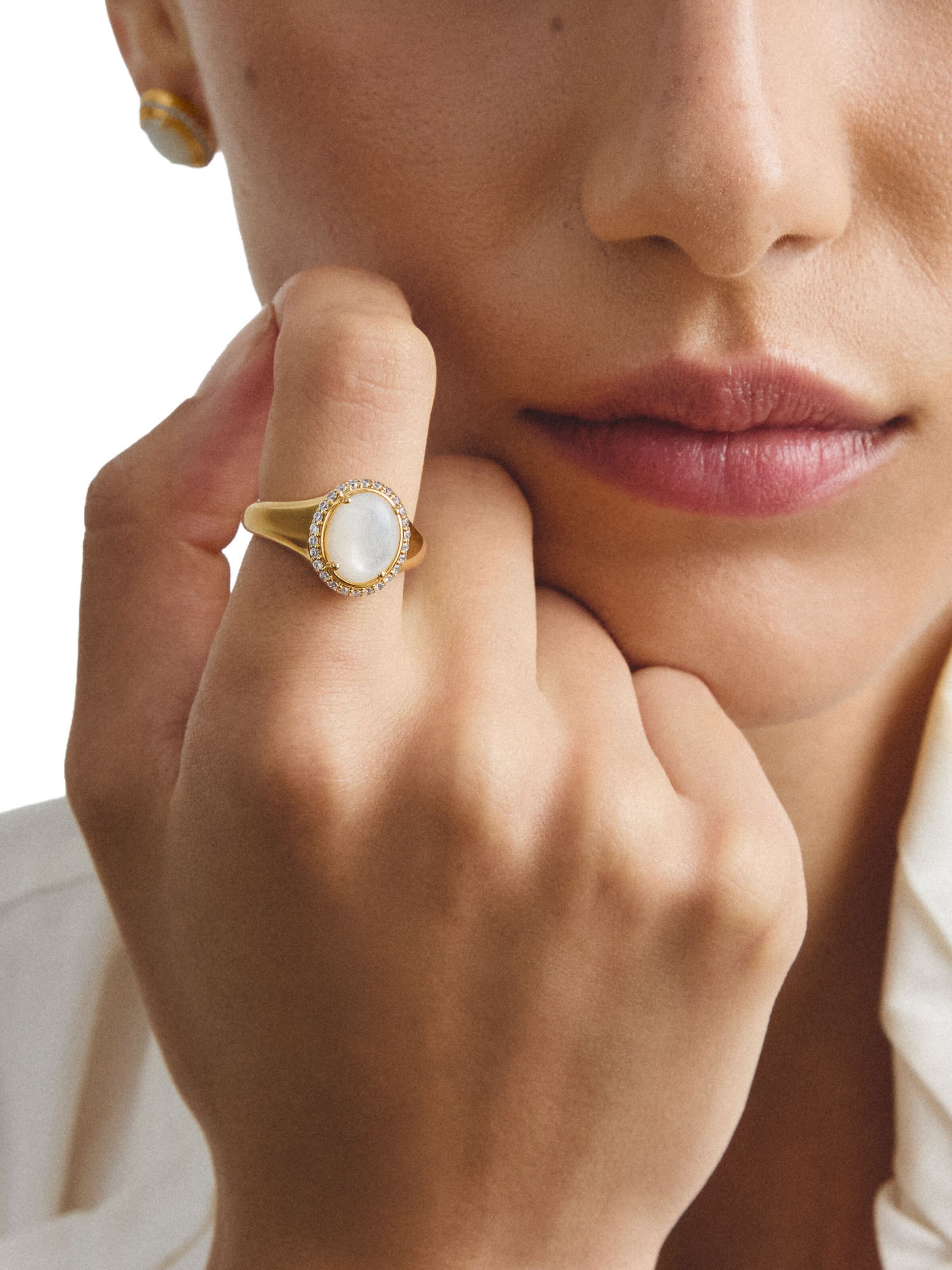 Thomas Sabo Ring in Gold: front