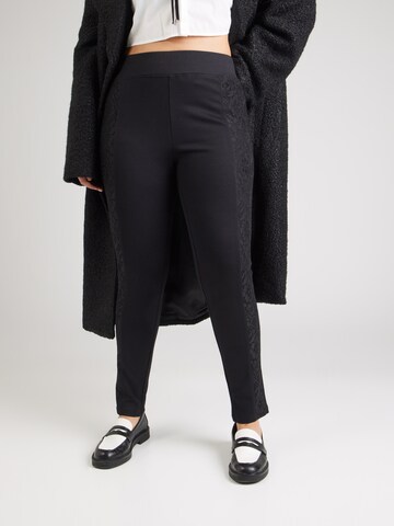 Coupe slim Leggings 'Gi44na' Z-One en noir : devant