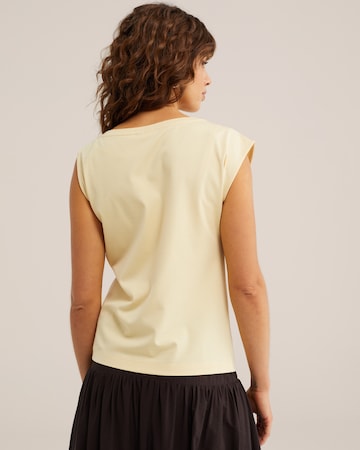 WE Fashion Top in Gelb